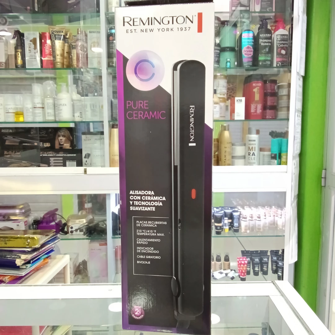 PLANCHA REMINGTON PURE CERAMICA 410°F