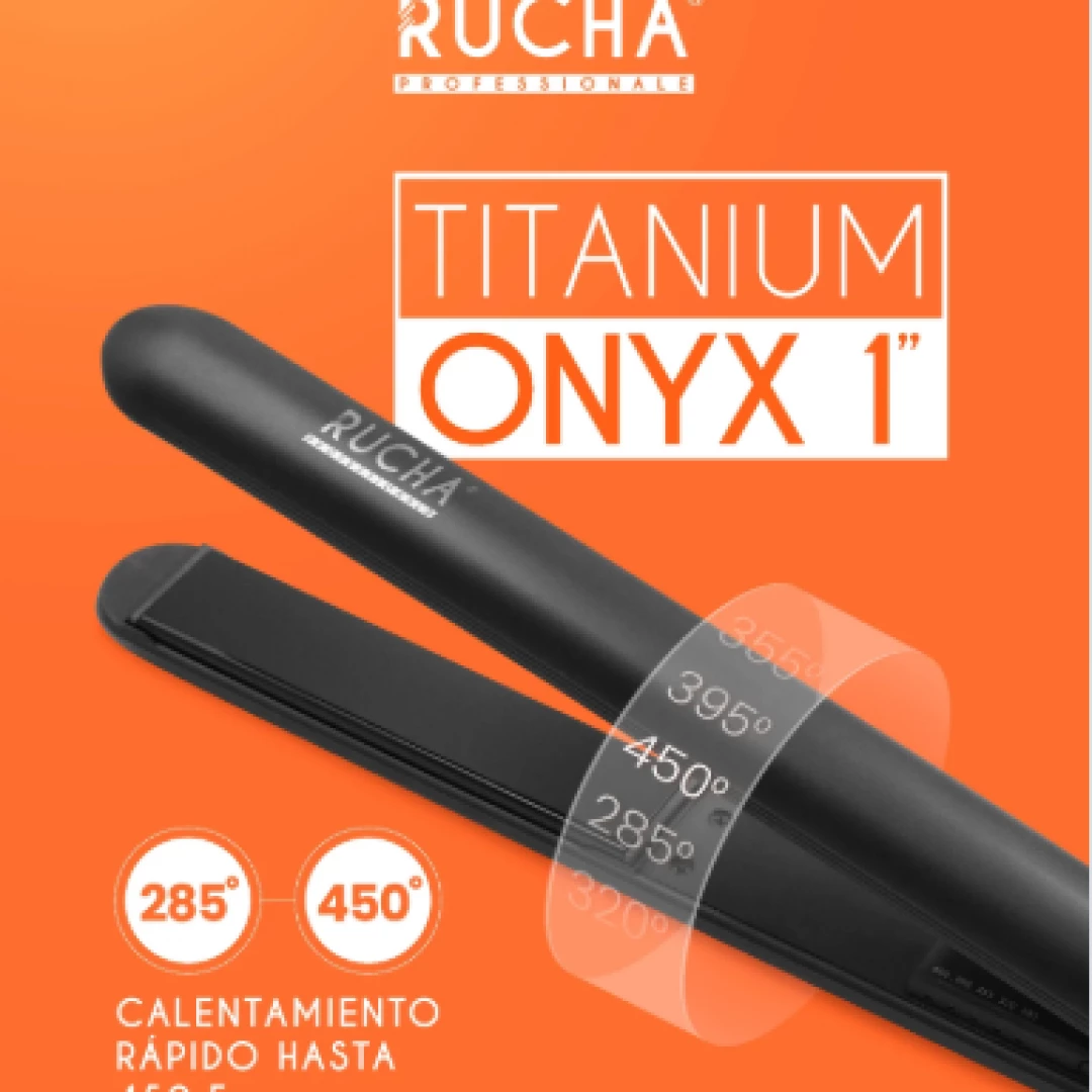 PLANCHA RUCHA TITANIUM ONYX 450 °F