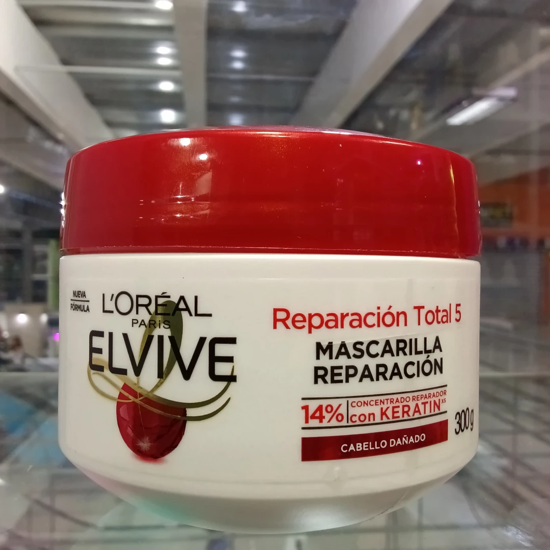 MASCARILLA ELVIVE LOREAL REPARACIÓN TOTAL 5 (300 GR.)