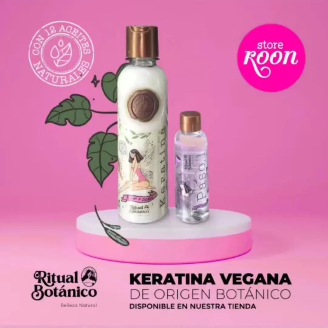 ALISADO RITUAL BOTANICO KERATINA VEGANA (250 ML) LIBRE DE FORMOL