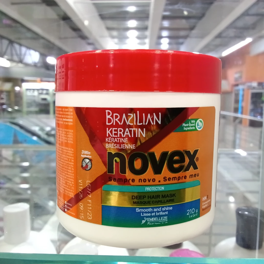 MASCARILLA NOVEX BRAZILIAN KERATIN 210 GR.