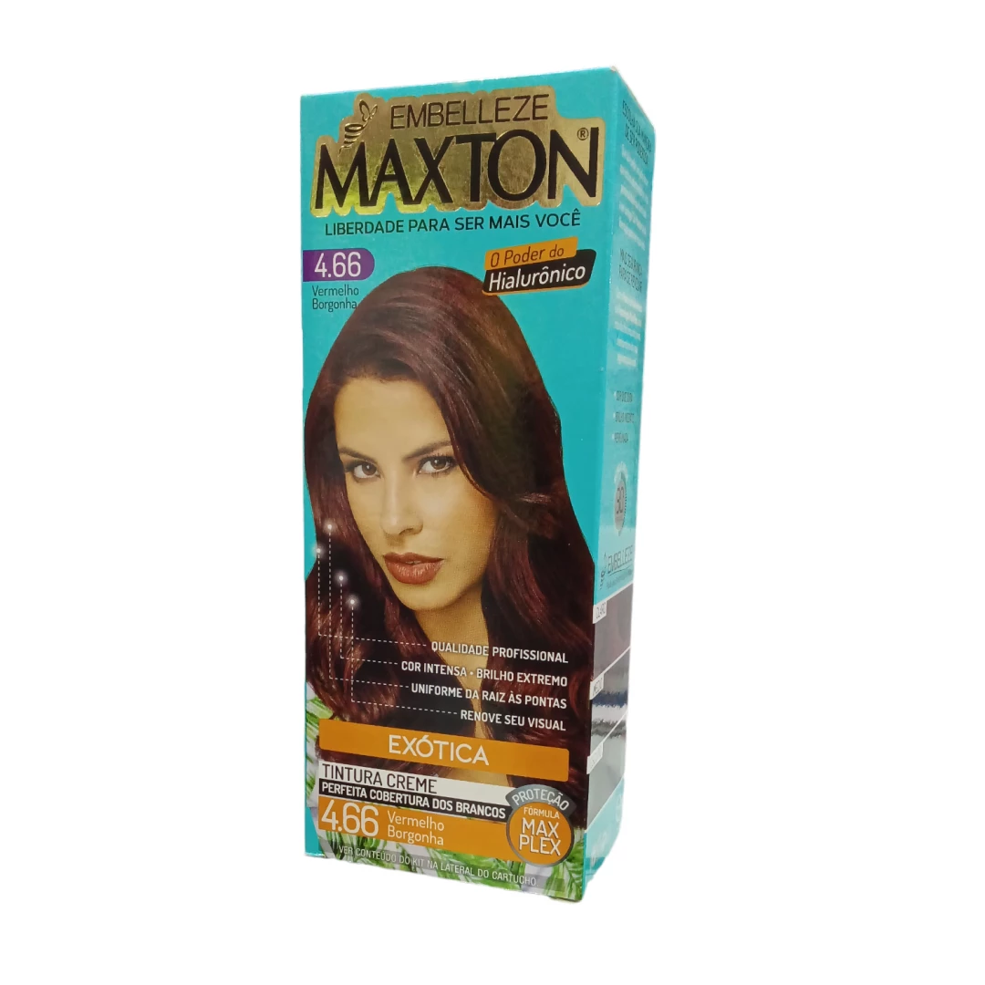 TINTE ROJO BORGOÑA MAXTON 4.66 (50 GR)