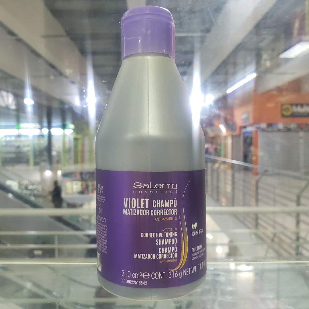 CHAMPÚ MATIZADOR SALERM VIOLET CORRECTOR 310 ML