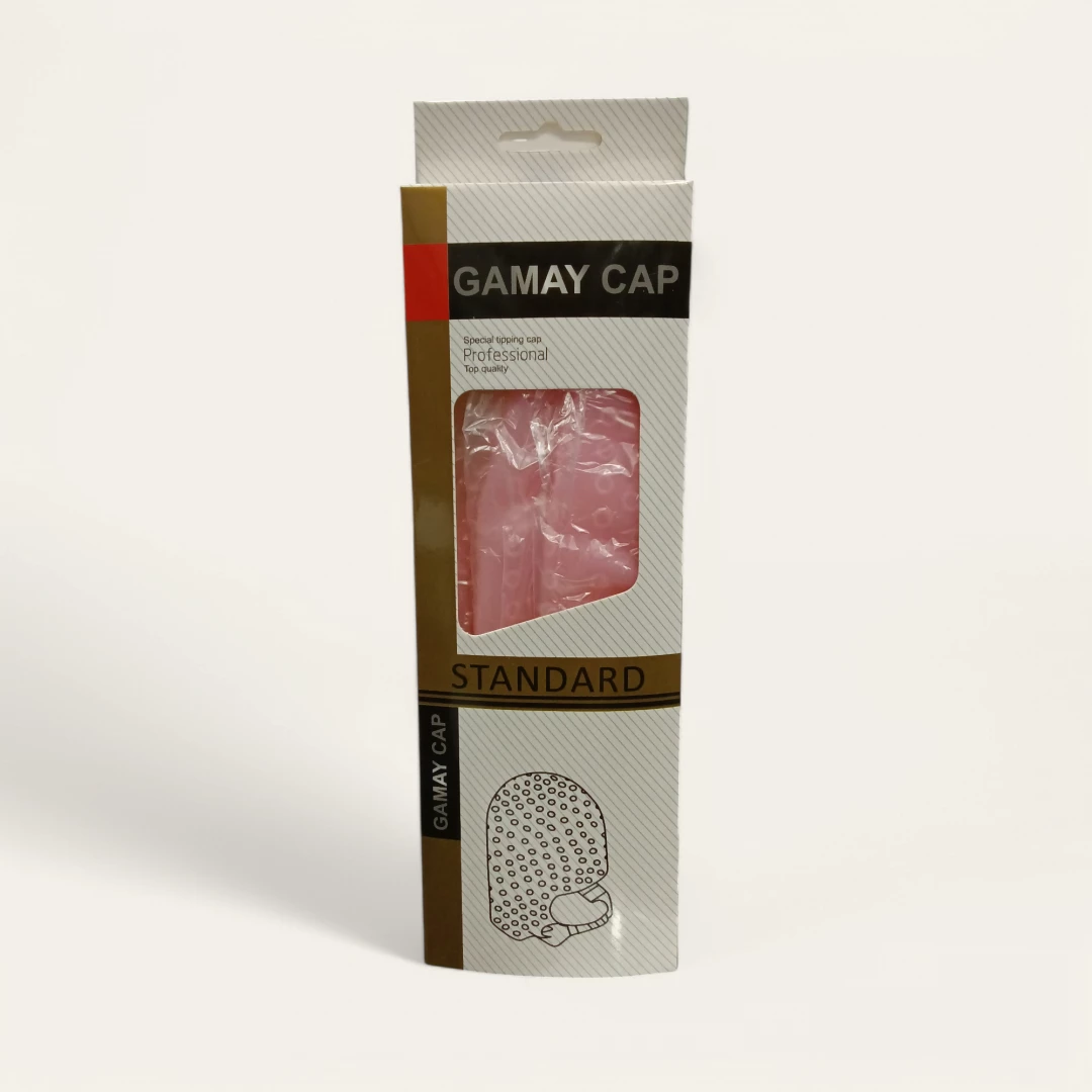 GORRO PARA MECHAS DE SILICON GAMAY CON AGUJA Y TIRA