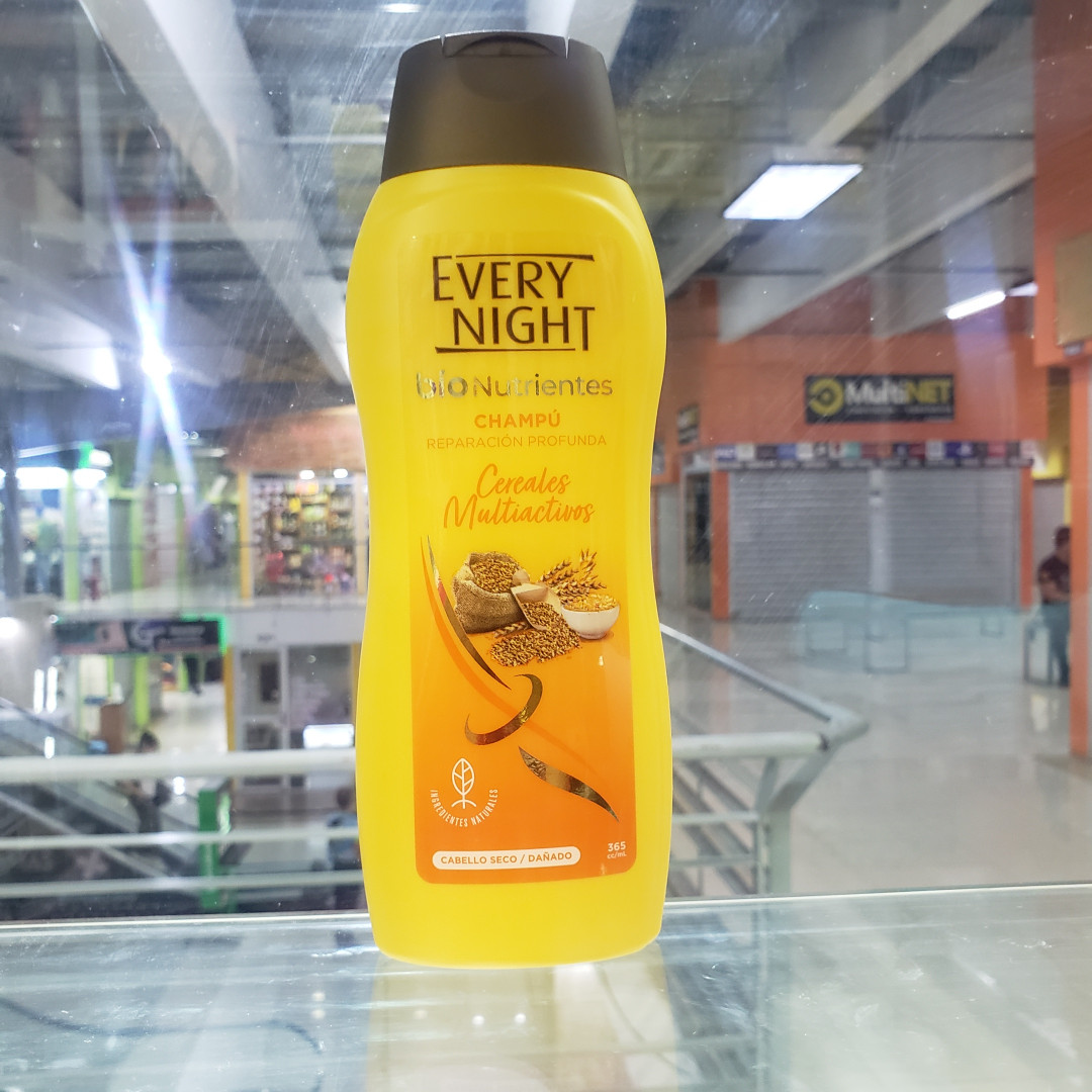 CHAMPÚ EVERY NIGHT CEREALES MULTIACTIVOS 350ML