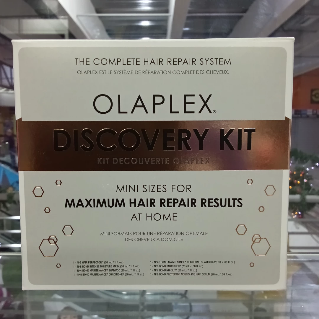 DISCOVERY KIT OLAPLEX  N°: 3/30ML , 8/30ML , 4/30ML, 5/30ML, 4C/20ML, 6/20ML, 7/30ML, 9/20ML