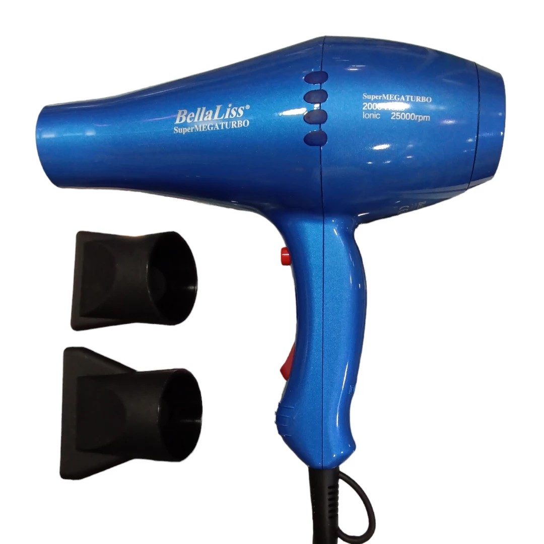 SECADOR BELLALISS SUPERMEGATURBO BLUE MAGIC 2000 WATT (25.000 RPM) BELLA-6720