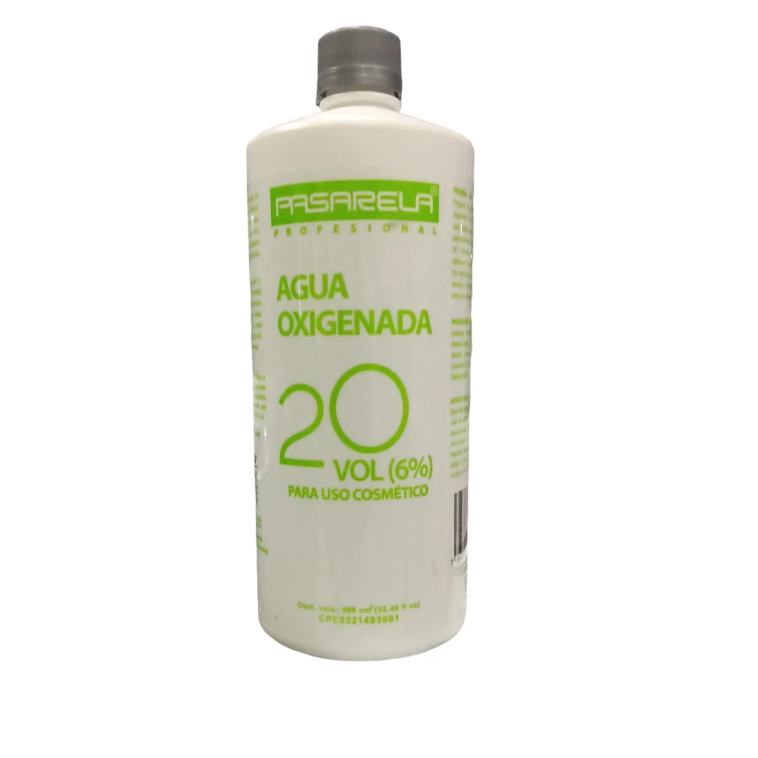 AGUA OXIGENADA PASARELA 20 VOL 960 ML