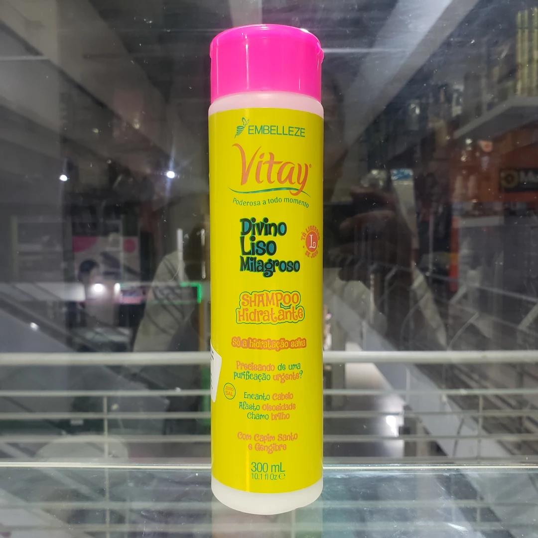 CHAMPÚ NOVEX VITAY DIVINO LISO MILAGROSO 300ML