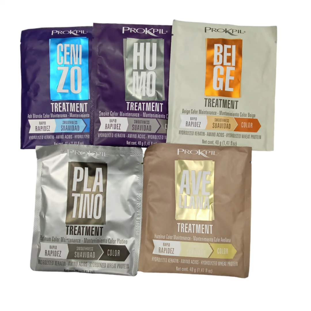 TRATAMIENTO COLOR PROKPIL PARA TONOS RUBIOS  SACHET (40 GR)