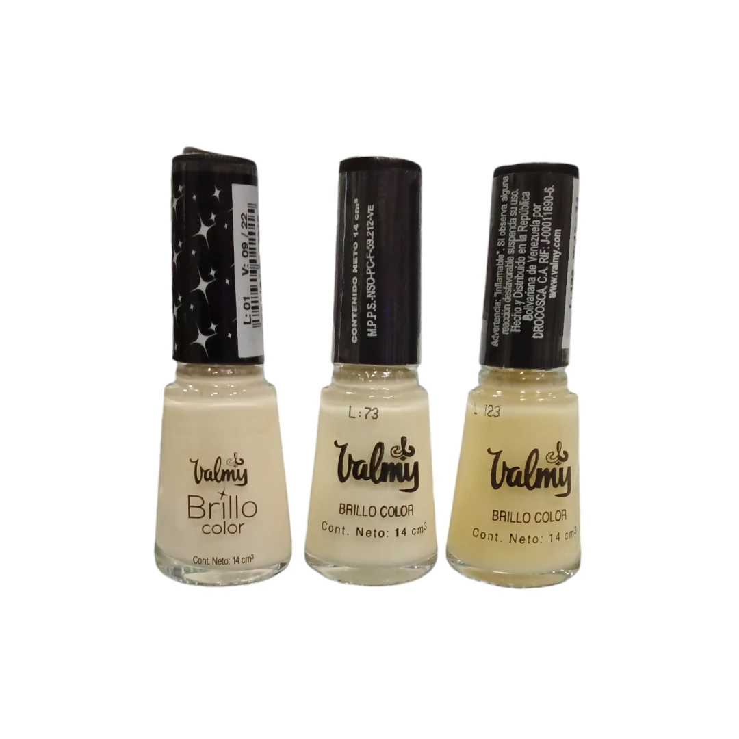 ESMALTE VALMY BRILLO COLOR (14 ML)