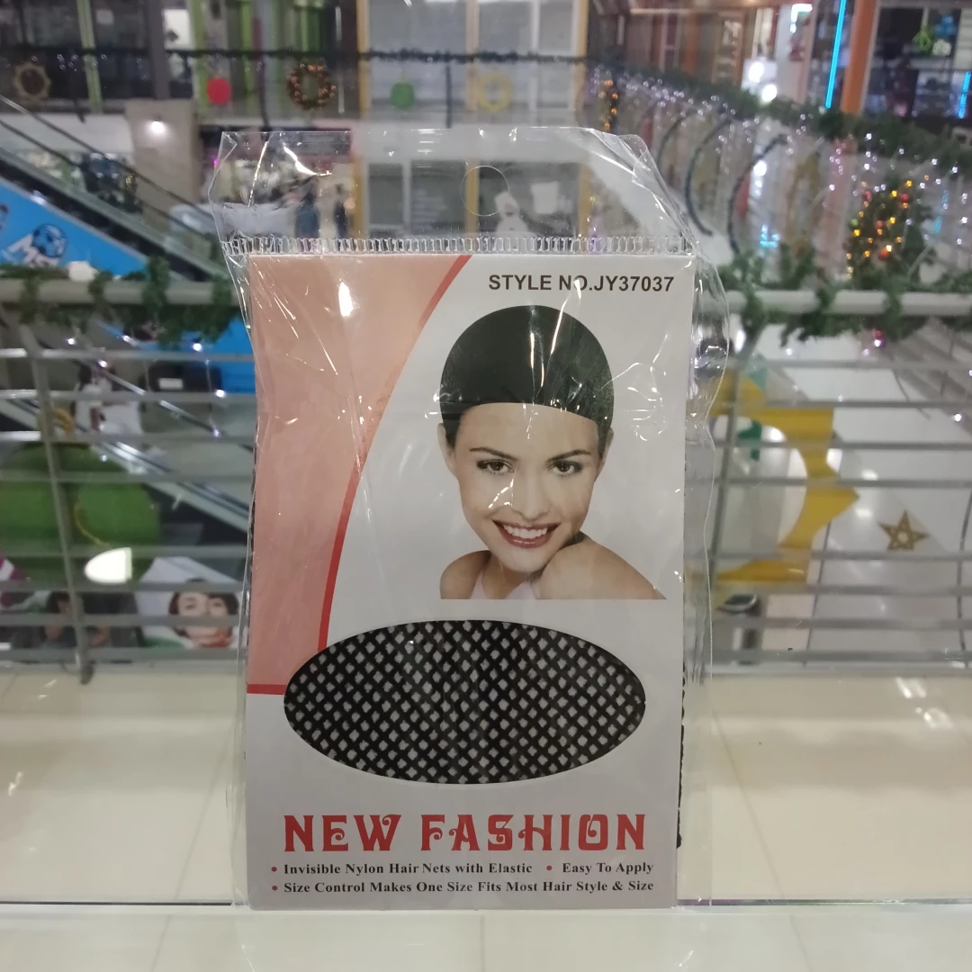 GORRO DE MALLA NEW FASHION NEGRO (1 UND) STYLE N° JY37037