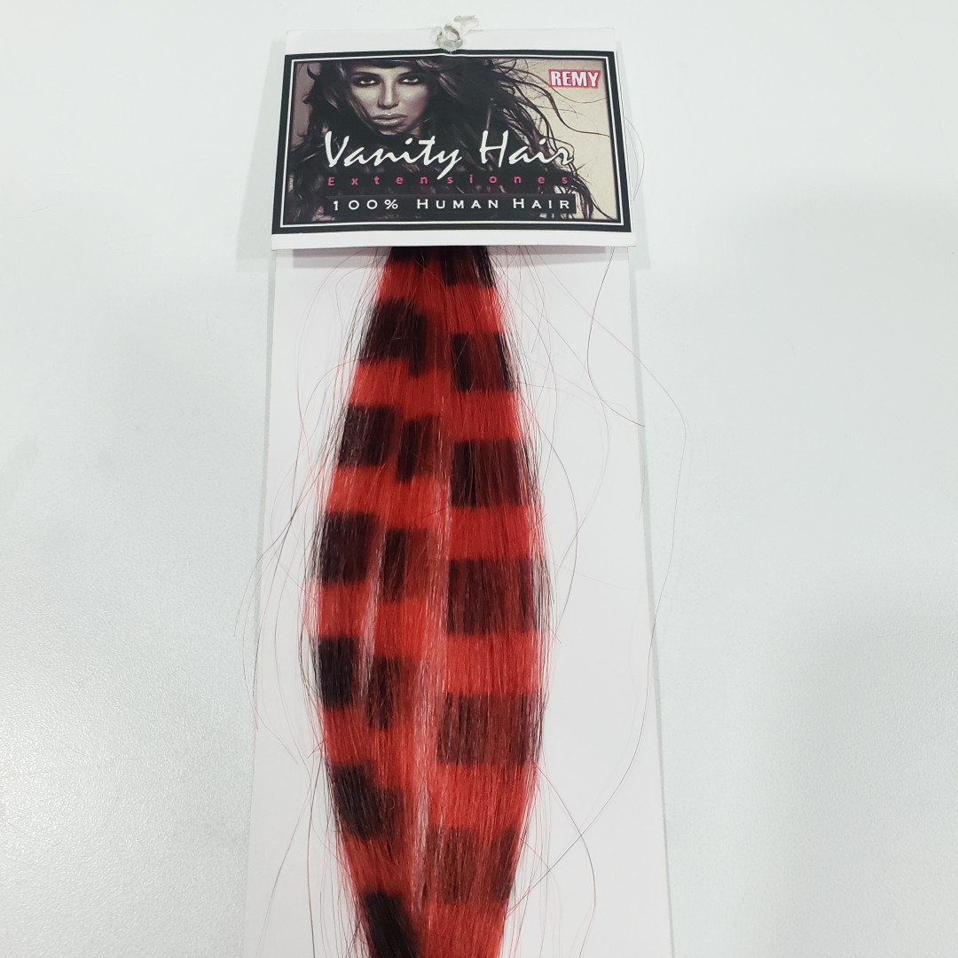 EXTENSIONES VANITY HAIR MECHONES CABELLO NATURAL 100% HUMAN HAIR