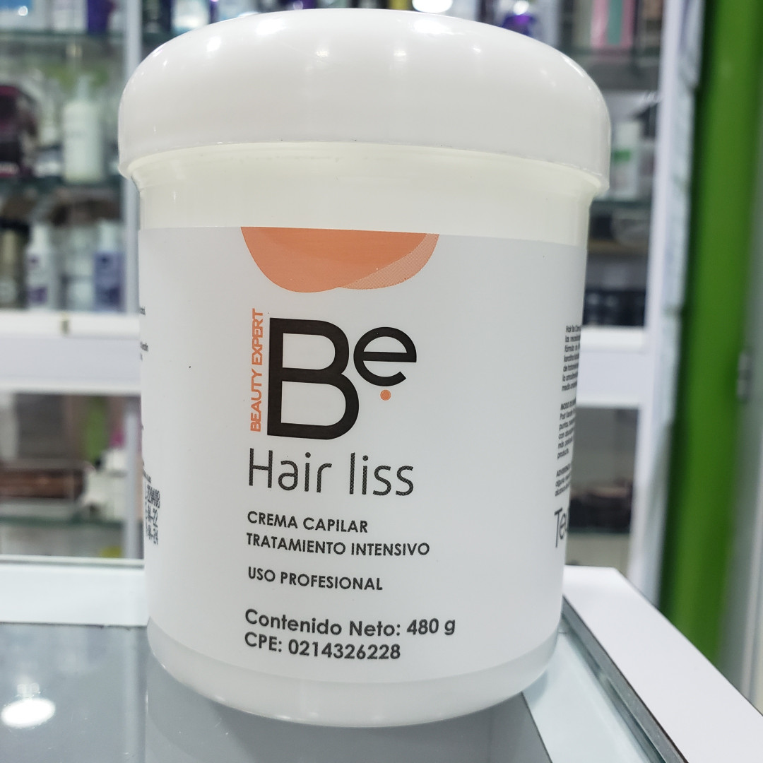 MASCARILLA BE HAIR LISS TRATAMIENTO INTENSIVO 480ML