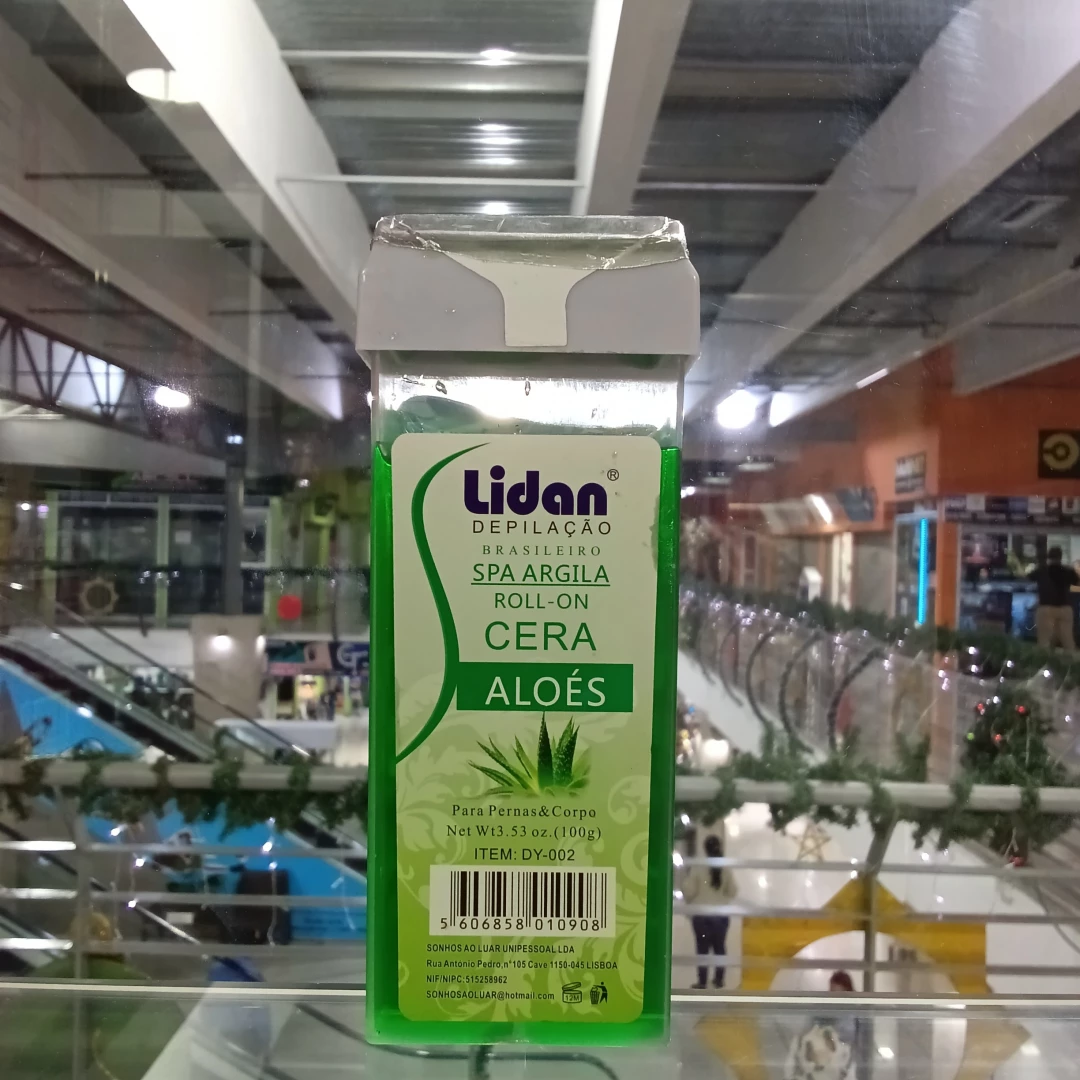 CERA PARA DEPILAR LIDAN EN ROLL-ON ALOES 100GR