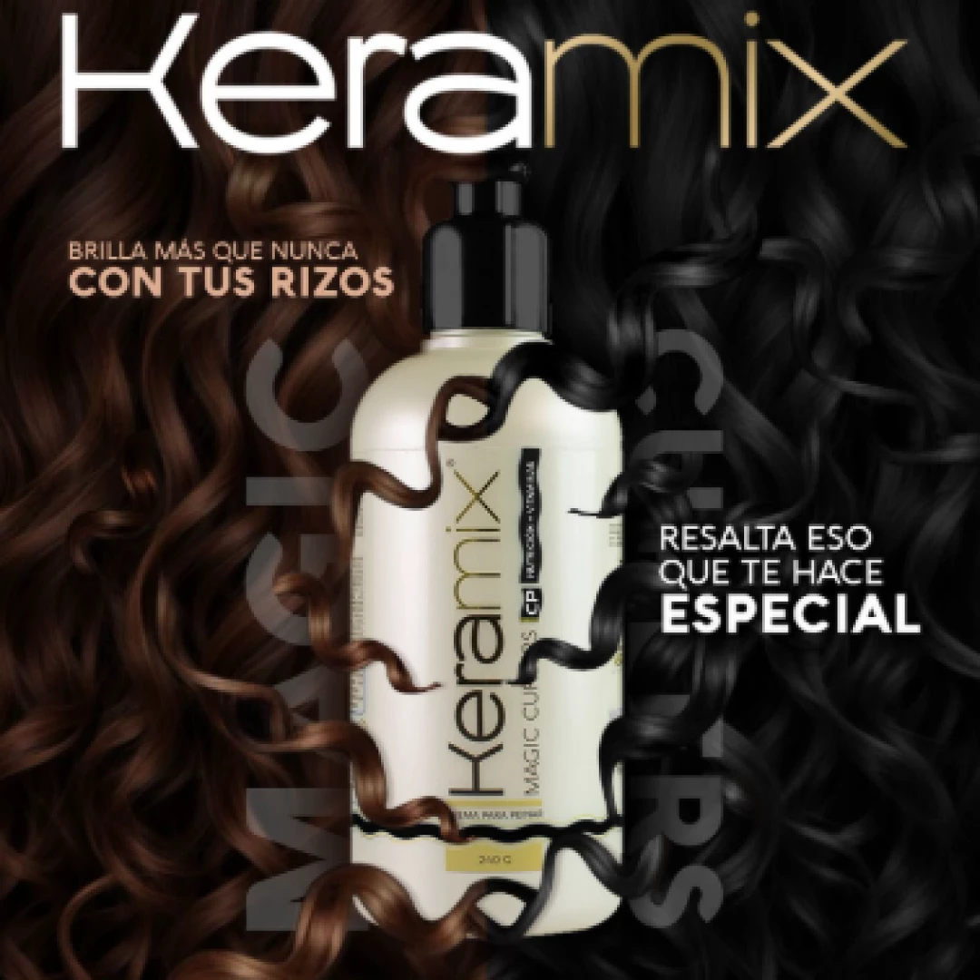 CREMA PARA PEINAR KERAMIX MAGIC CURLERS (240 ML)