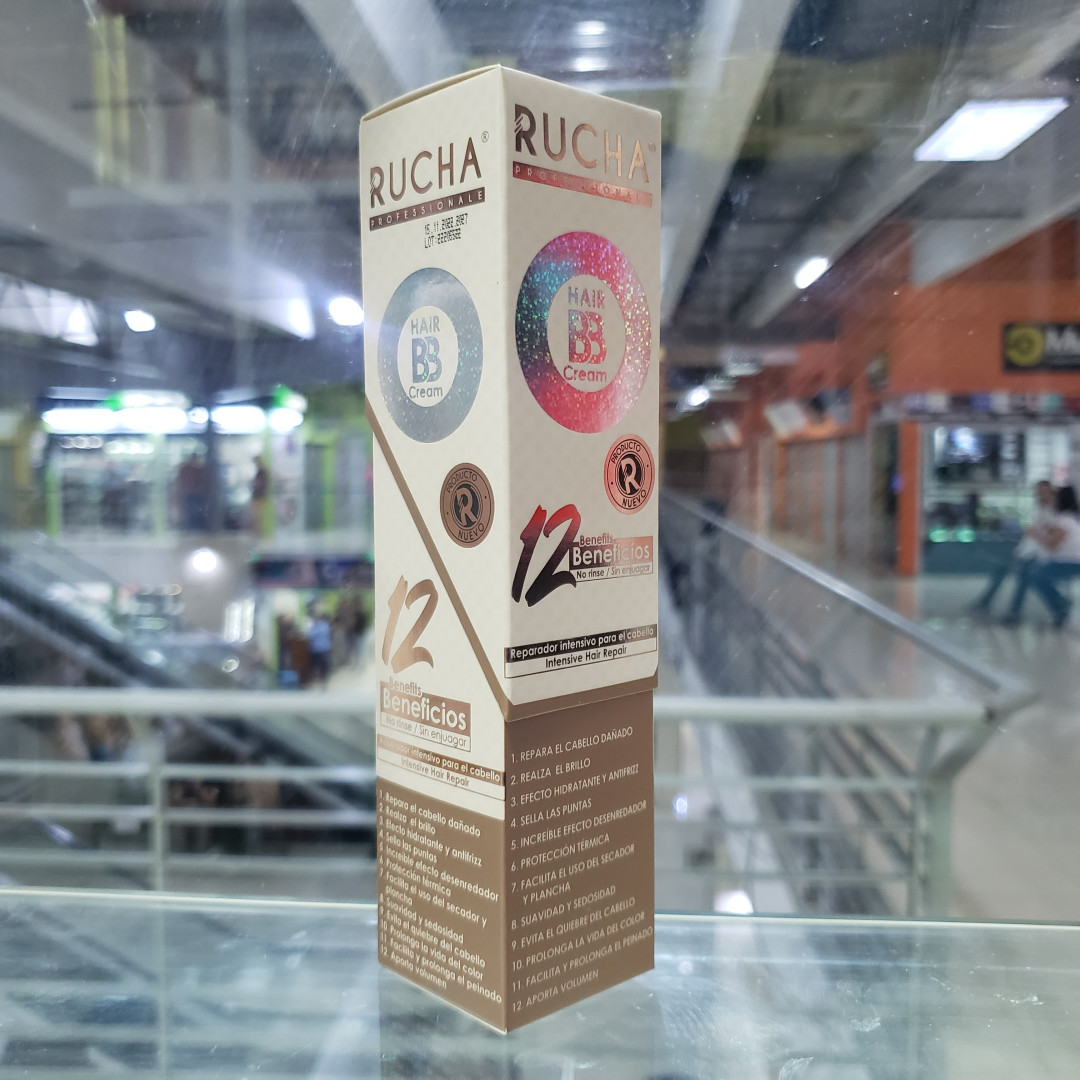 PROTECTOR TERMICO RUCHA HAIR BB CREAM 12 BENEFITS (150 ML)