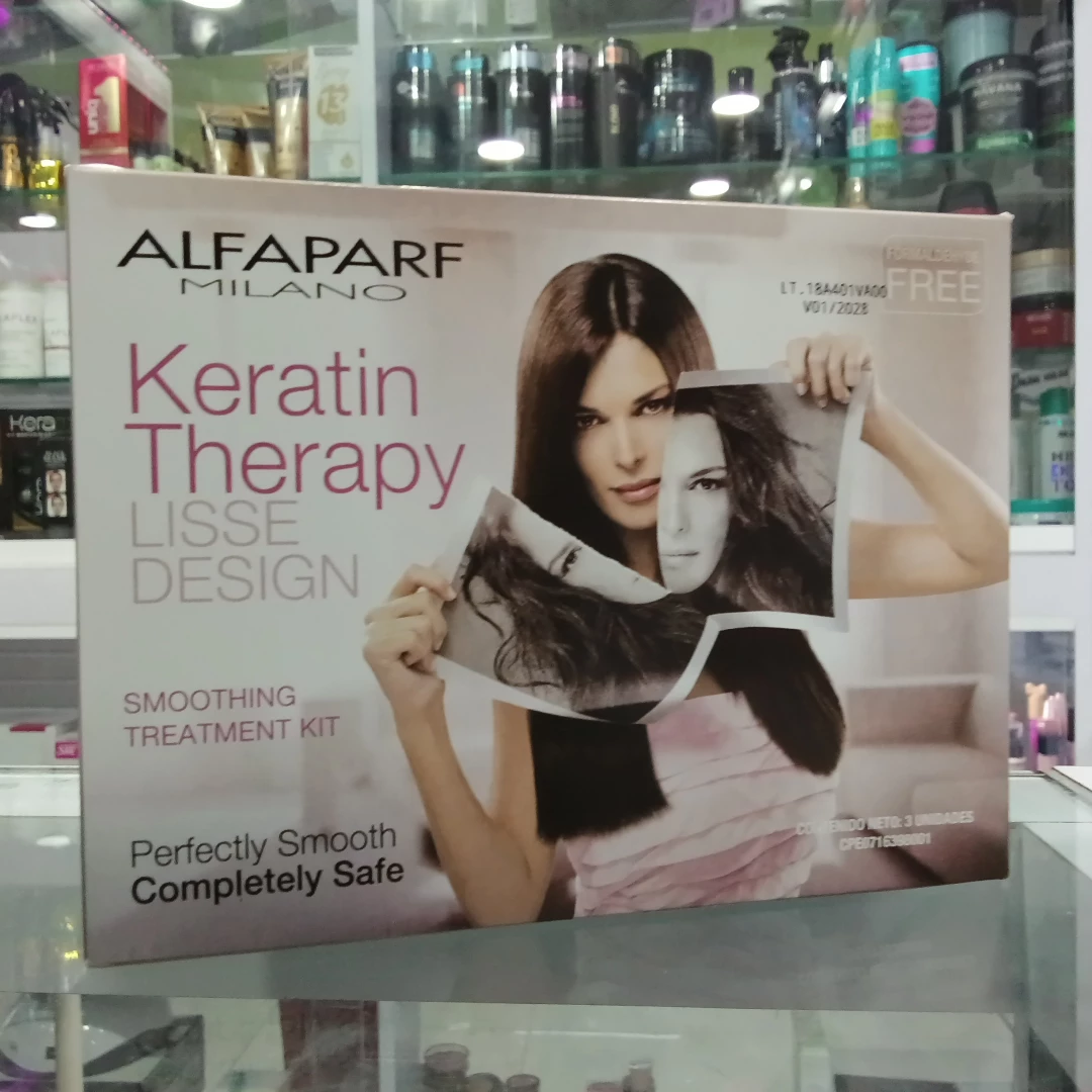 ALISADO ALFAPARF KERATIN THERAPY 1 & 2 & 3 (52 ML) LIBRE DE FORMOL