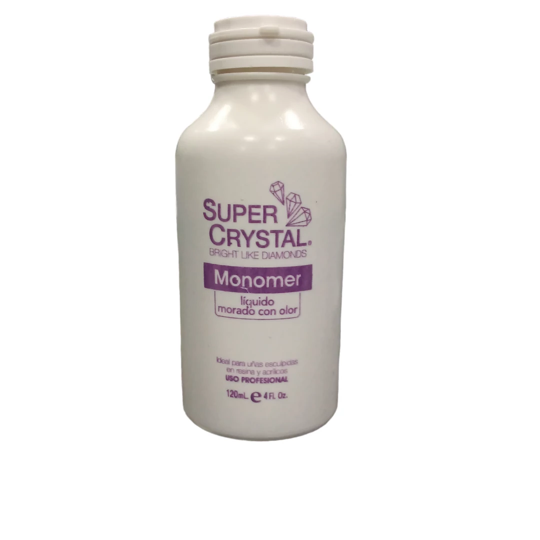 MONOMER SUPER CRYSTAL LIQUIDO MORADO CON OLOR 120 ML