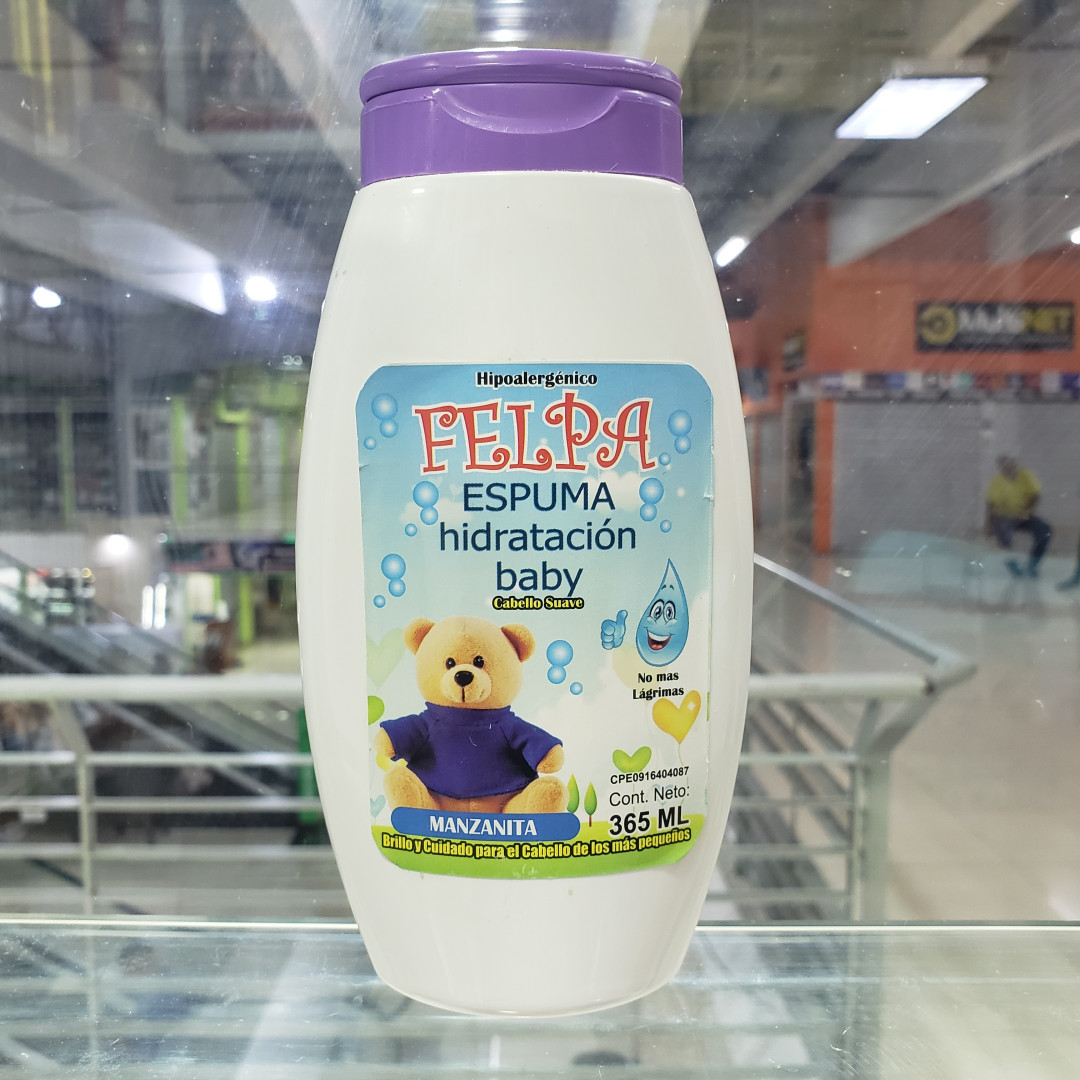 CHAMPÚ FELPA MANZANITA PARA NIÑOS 365ML