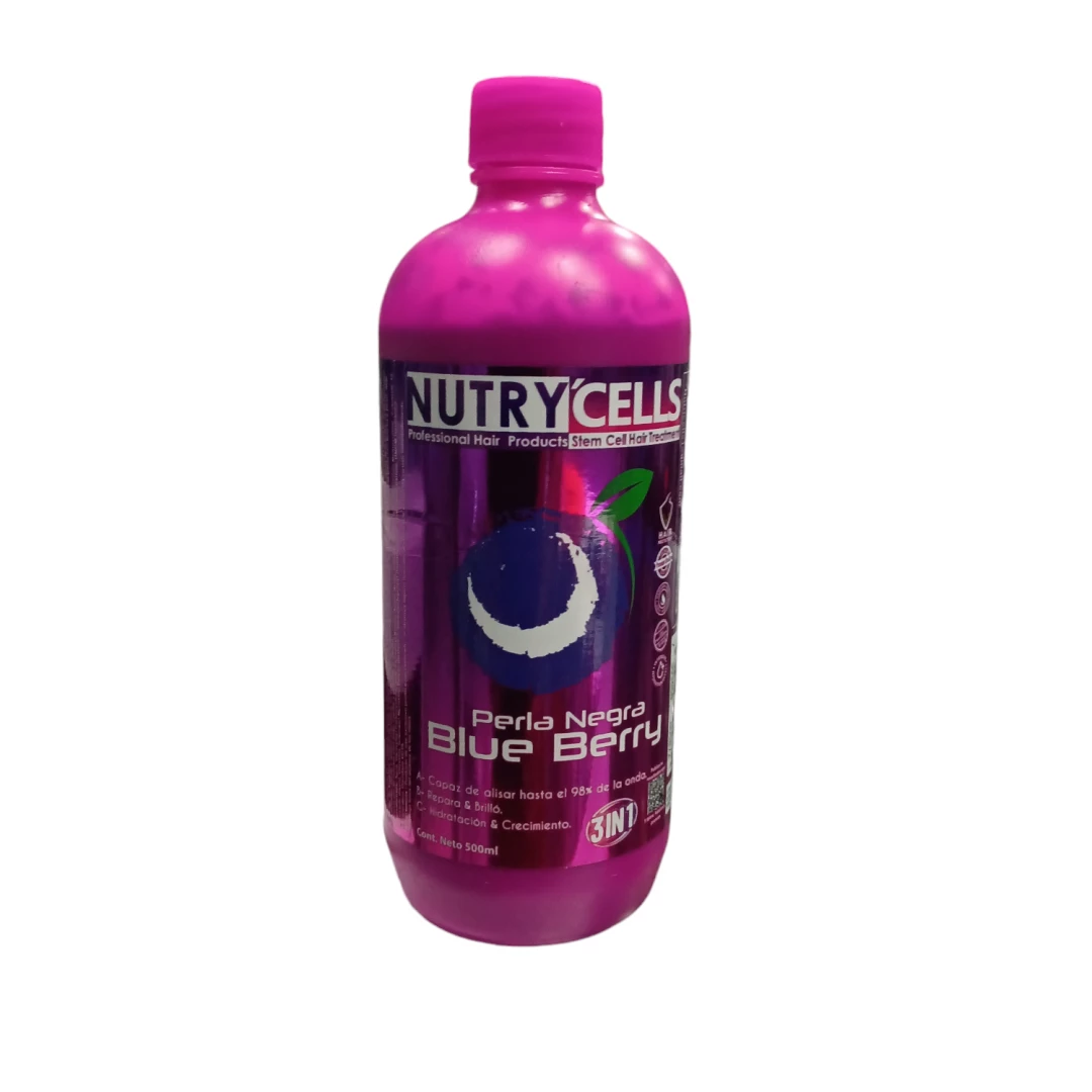 ALISADO NUTRY CELLS PERLA NEGRA (500 ML)