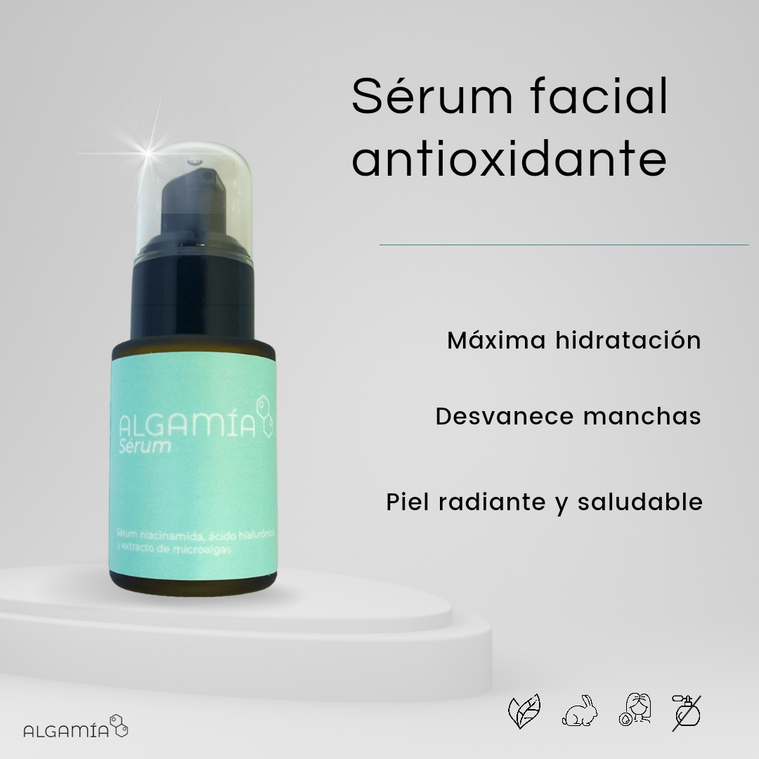 Sérum facial antioxidante