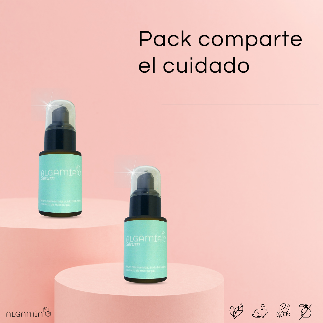 Pack 2 serums facial antioxidante