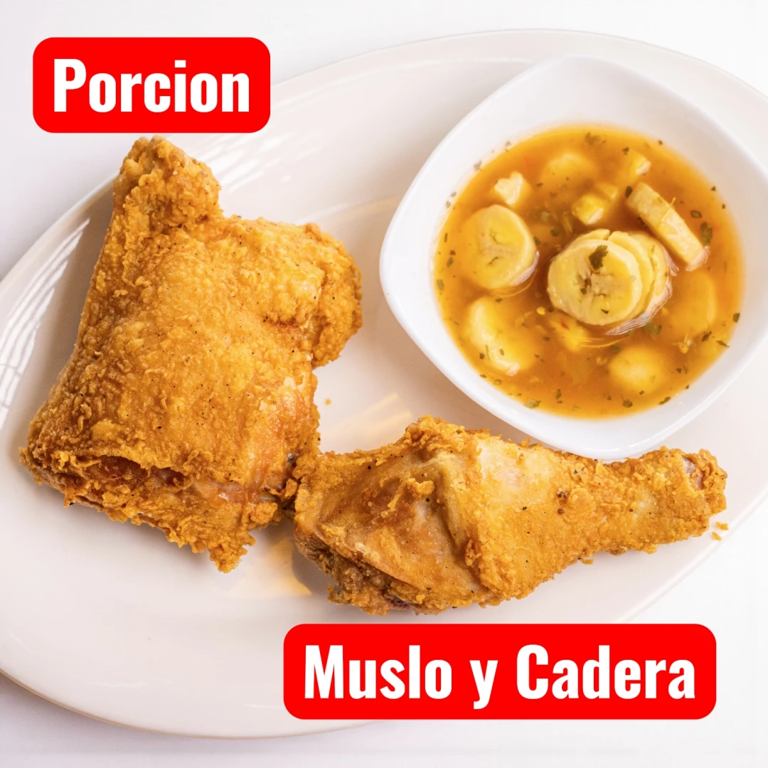 Porcion muslo y cadera