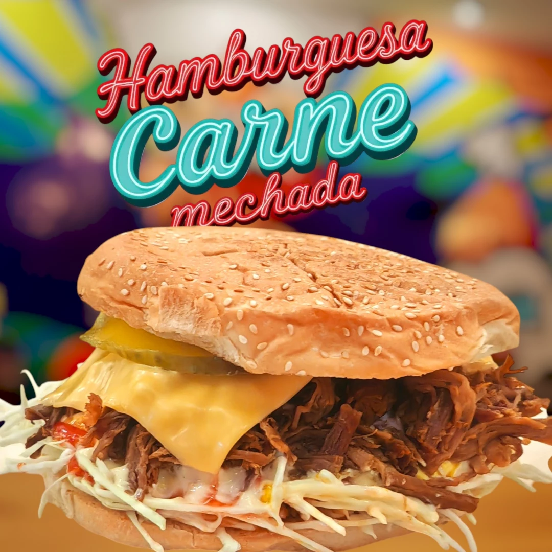 Hamburguesa Carne Mechada