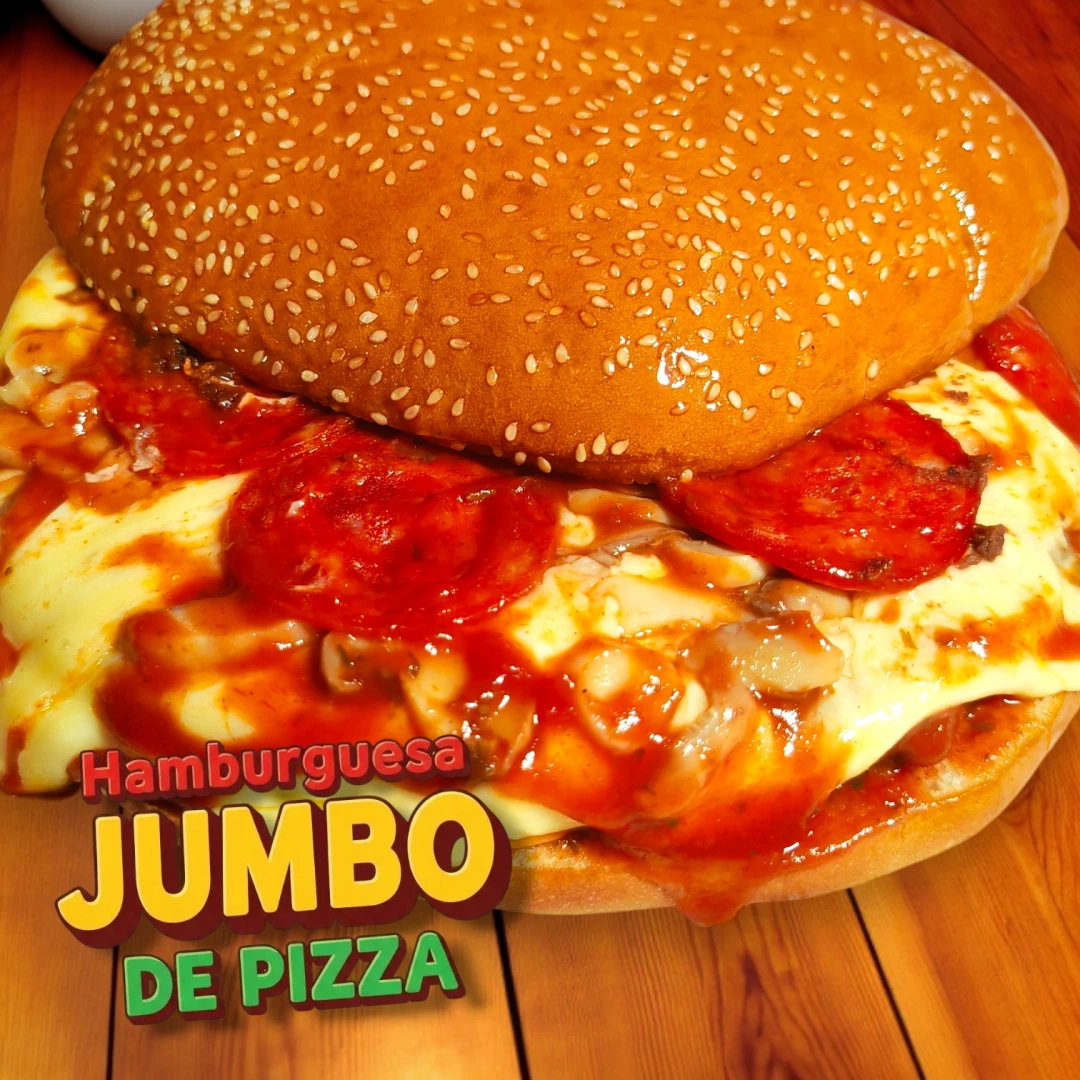 Hamburguesa Pizza Jumbo
