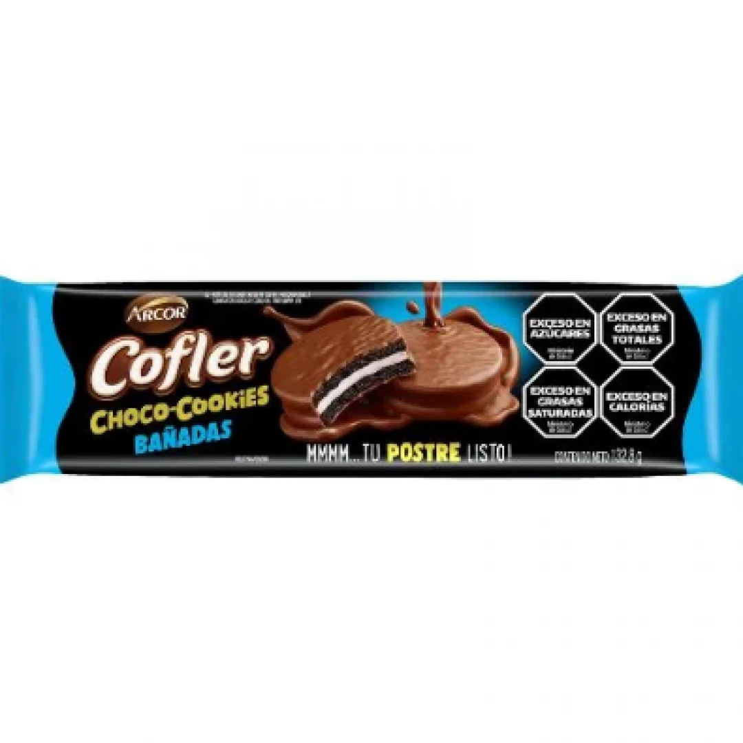 Choco Cookies Bañadas x132gr