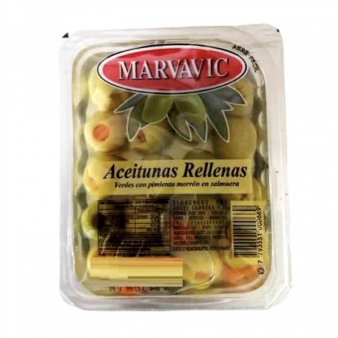 Aceitunas Marvavic Rellenas X200 GRS