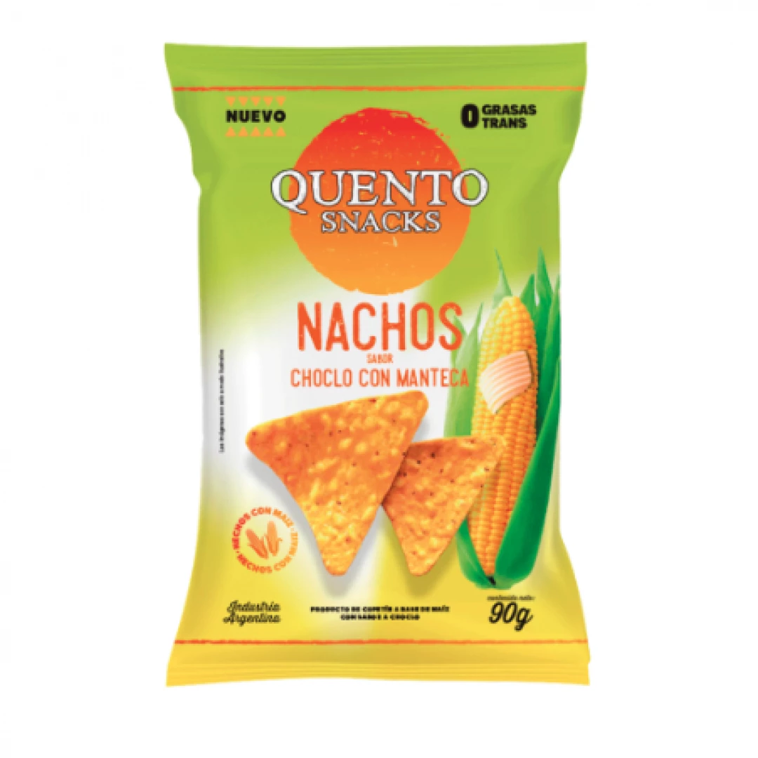 Nachos Choclo Con Manteca Quento x82GR