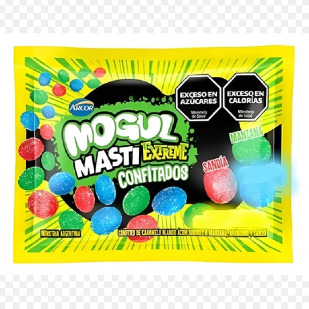 Mogul Masti Extreme Confitados arandano, sandia y manzana x30g