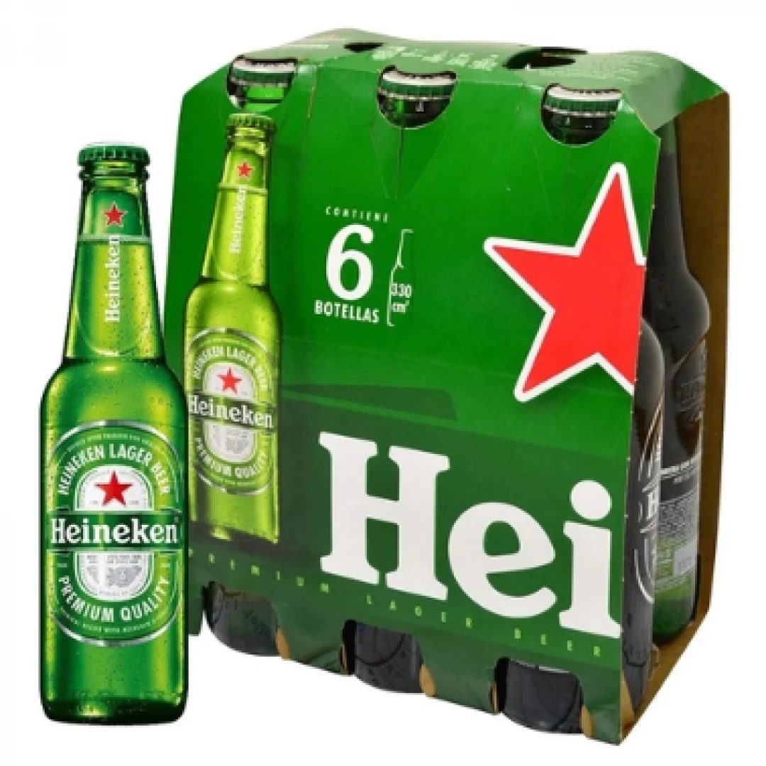Six Pack Heineken 330cc