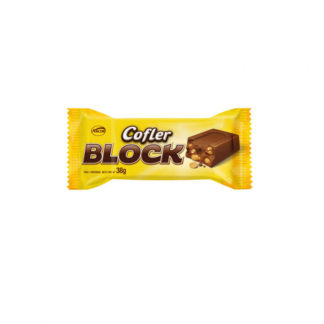 Chocolate Block  Negro 38GR