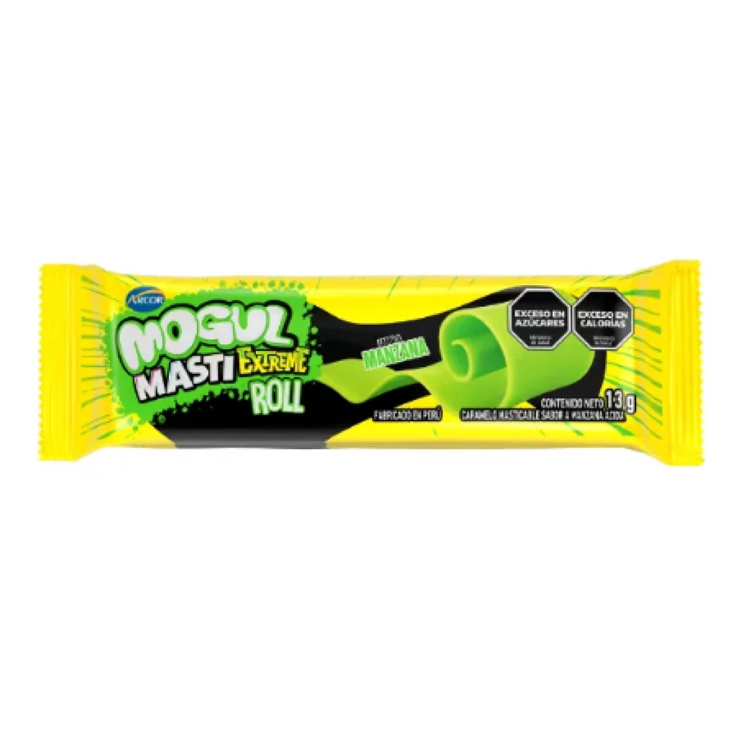 Mogul Masti Roll Extreme sabor manzana