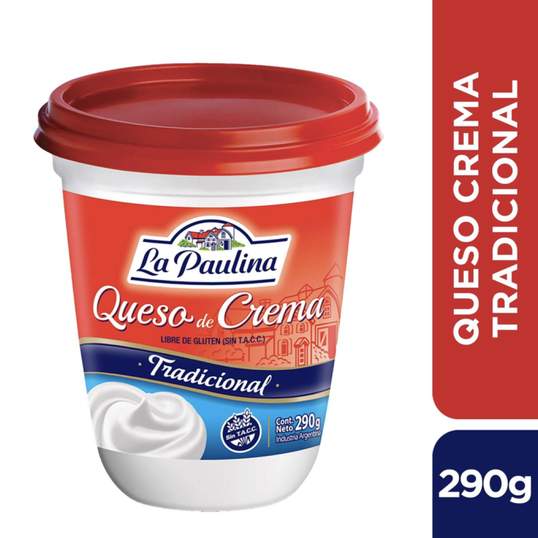 Queso Crema Tradicional La Paulina X290 GRS