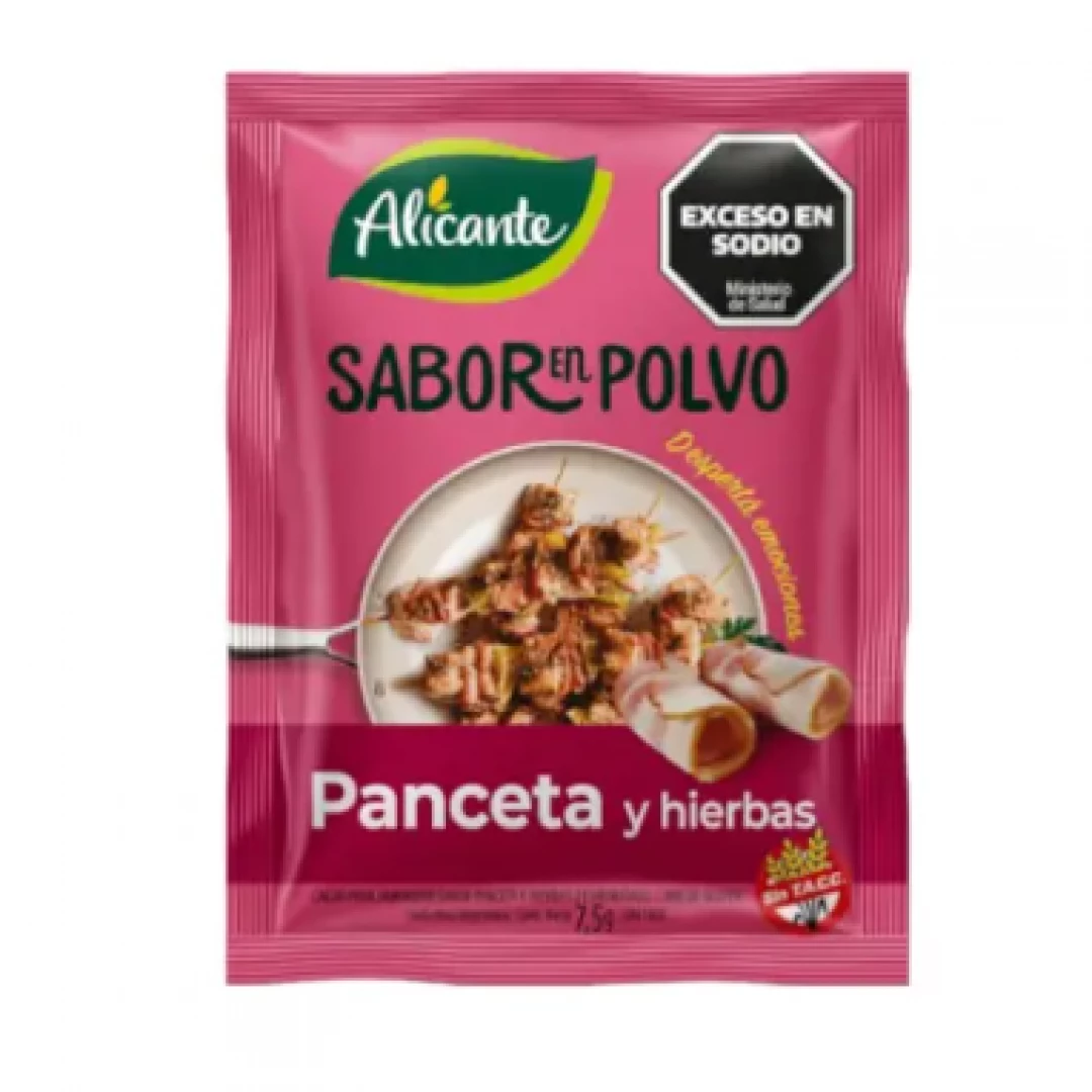 Alicante Sabores en Polvo Panceta