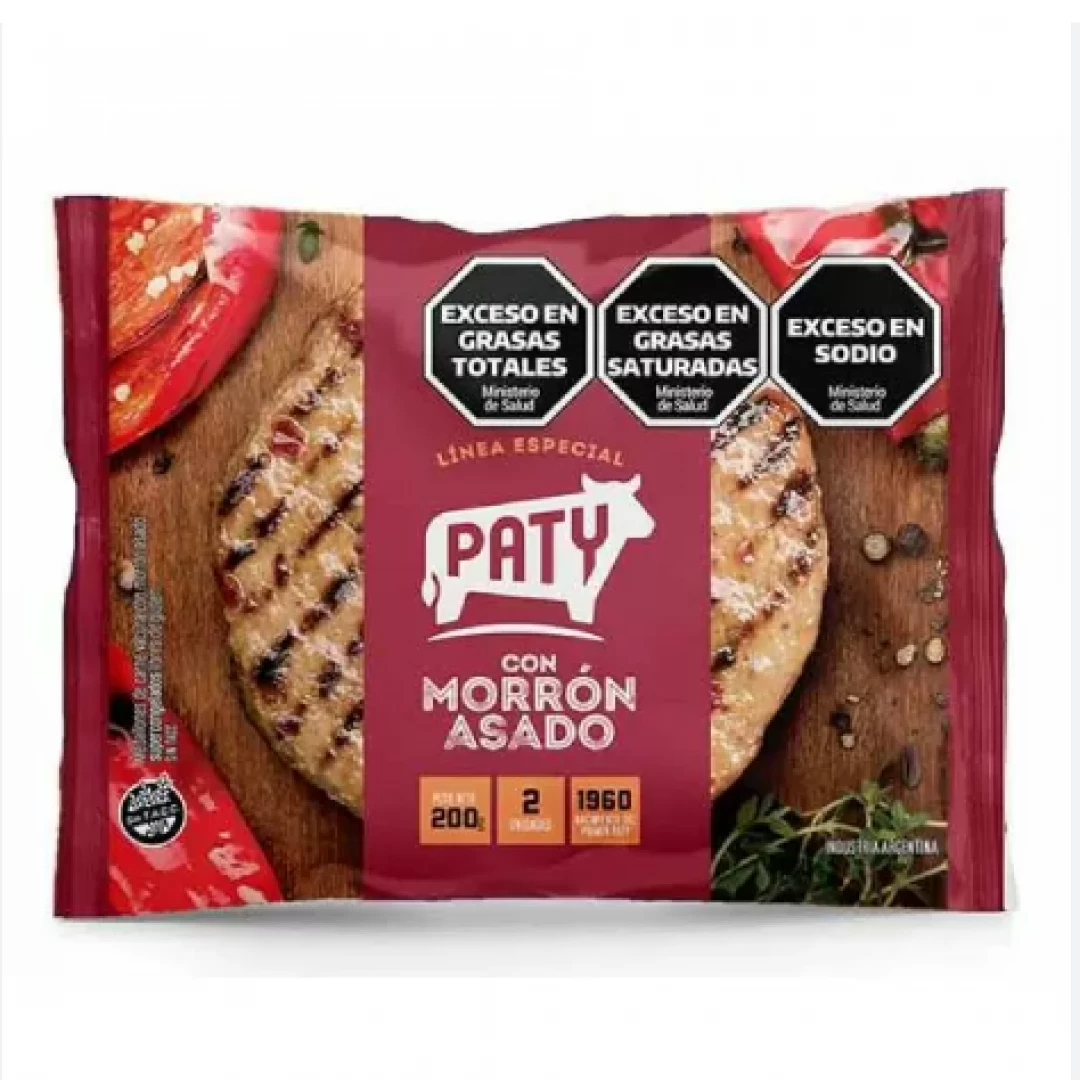 Hamburguesas Paty Morrón Asado X2