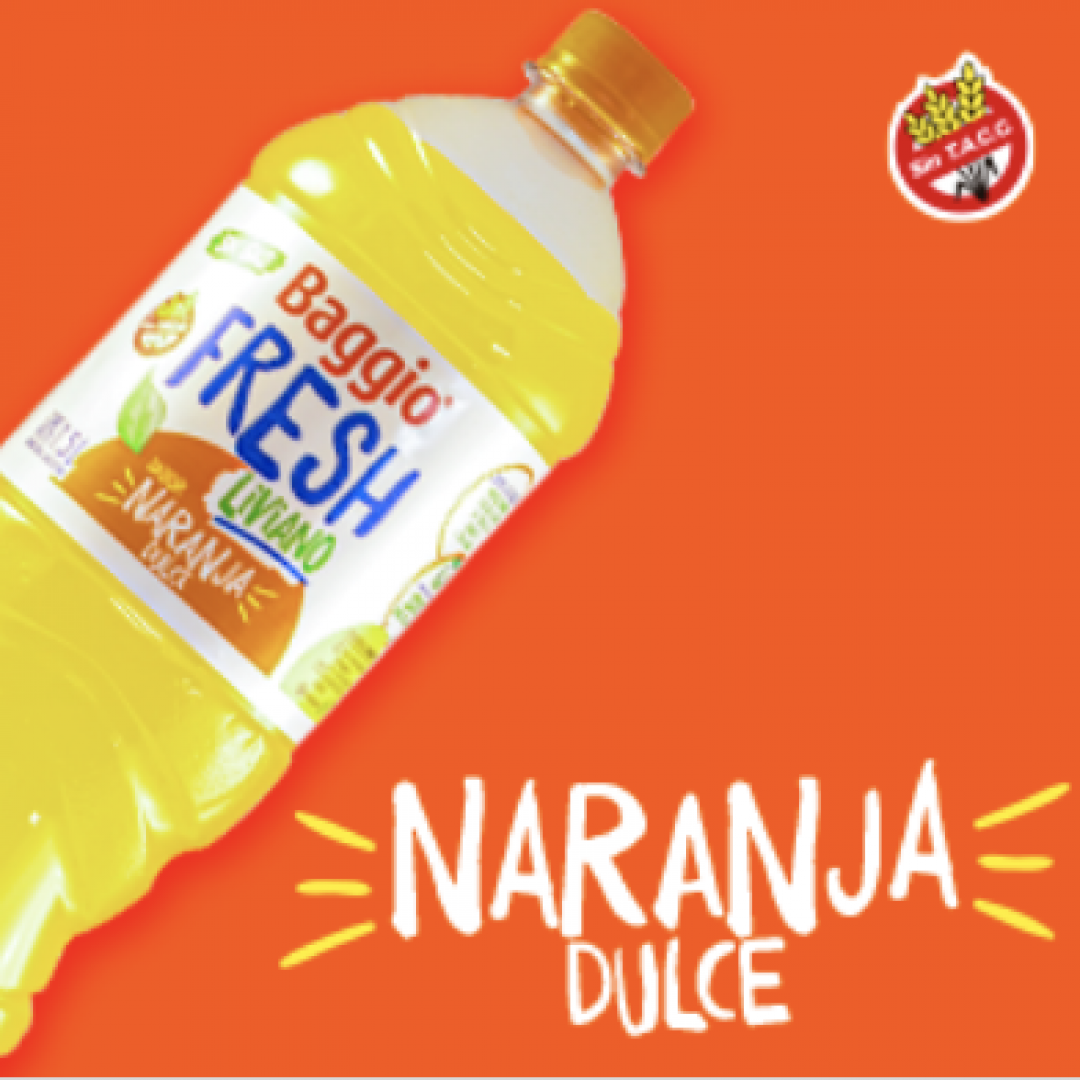 Agua VIDA Baggio Naranja Dulce