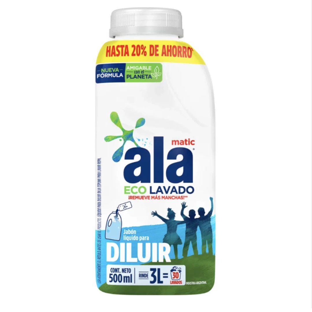 Ala Jabón Liquido Para Diluir x500 ml