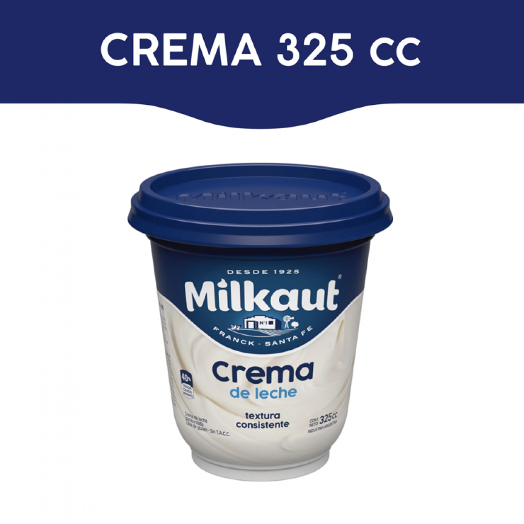 Crema de Leche Milkaut 325 CC