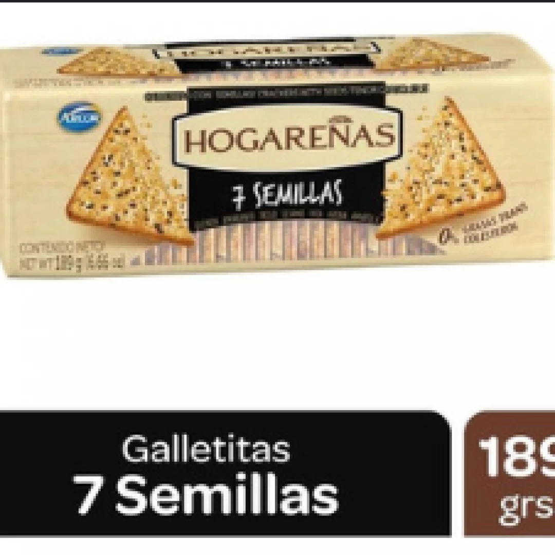 Galletitas Hogareñas 7 Semillas x189gr