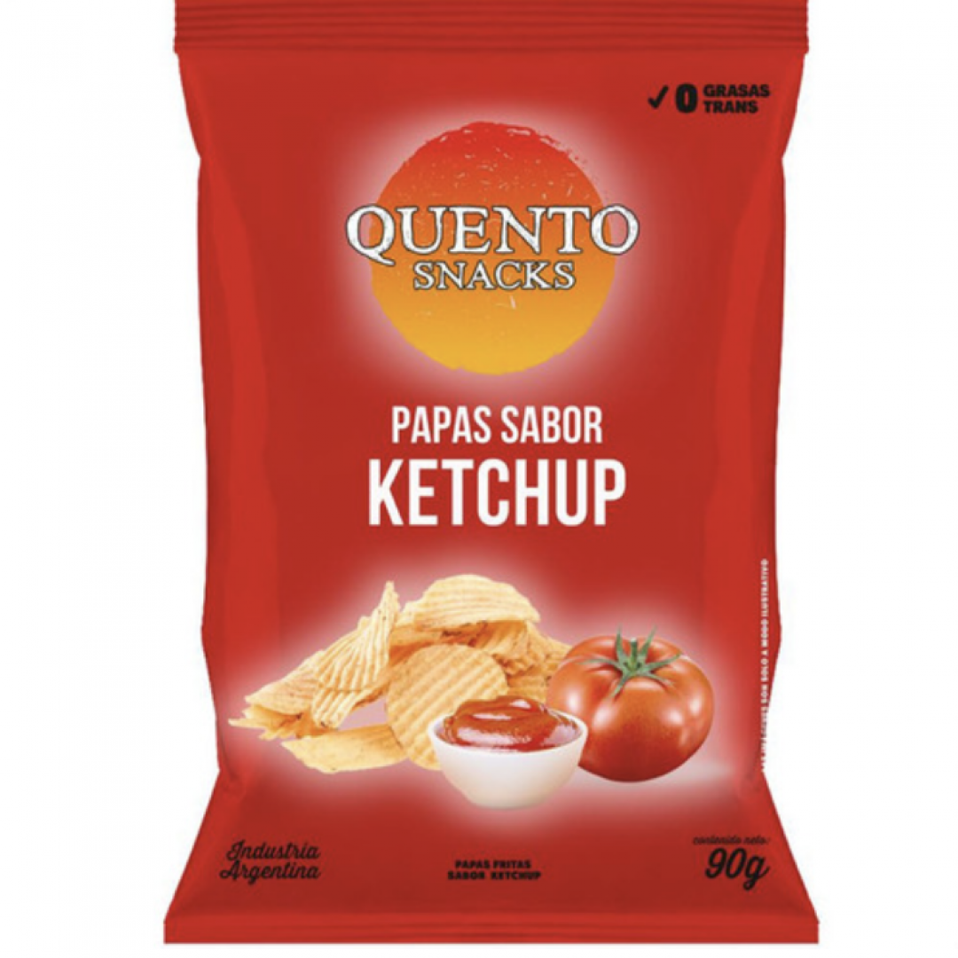 Papas Fritas Ketchup Quento X90 GR
