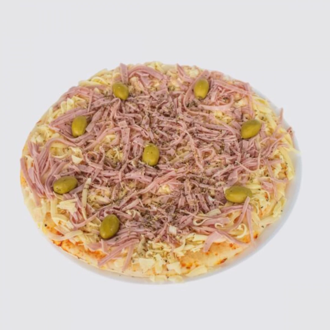 Pizza Muzza y Jamon