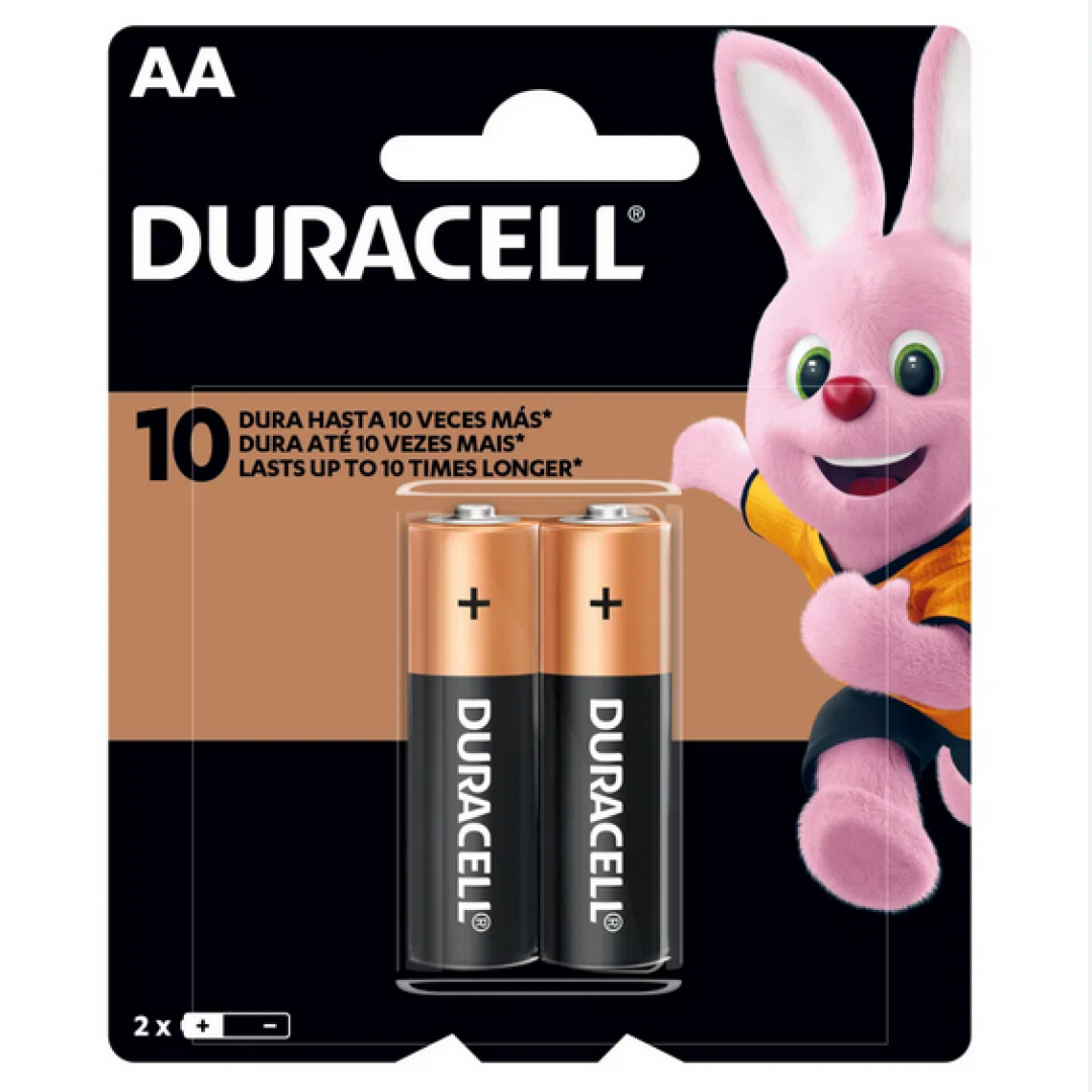 Pilas Duracell AA x2