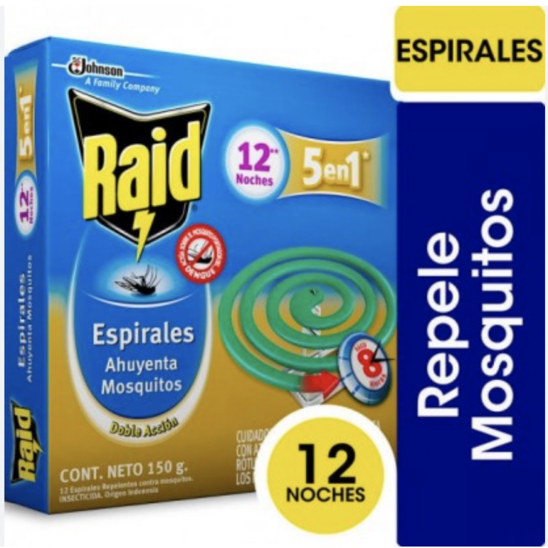 Espirales Raid X4 Unidades