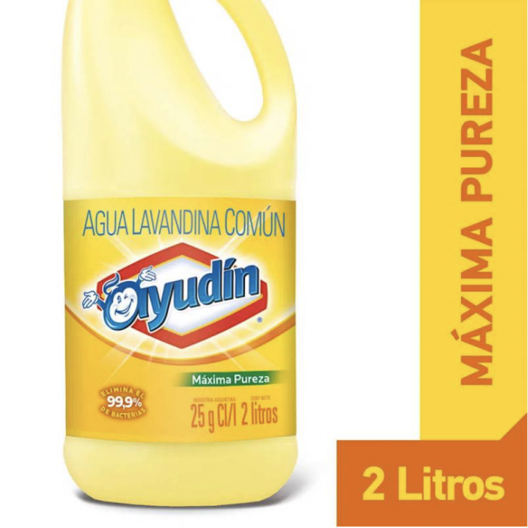 Lavandina Ayudín X 2 LTS