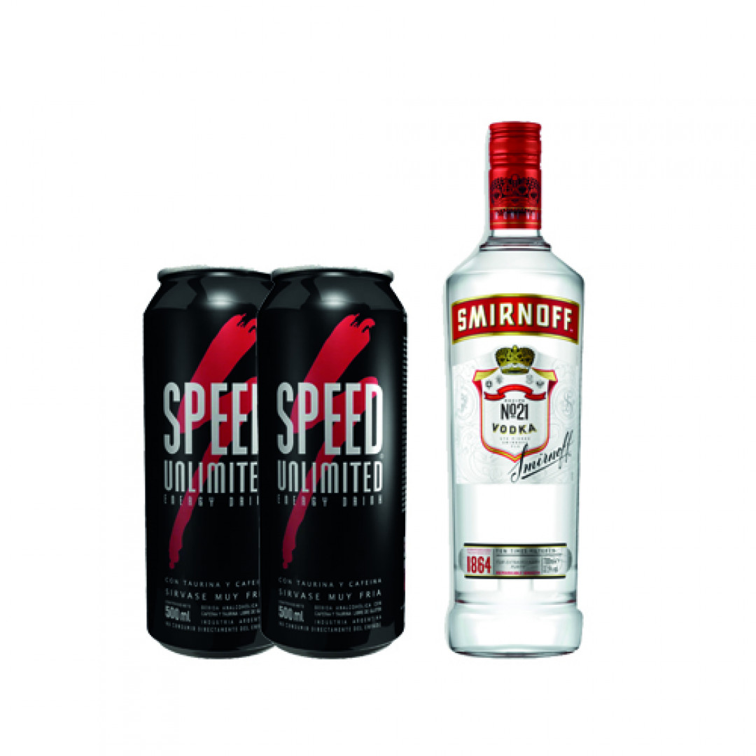 Smirnoff Clásico + 2 Speed